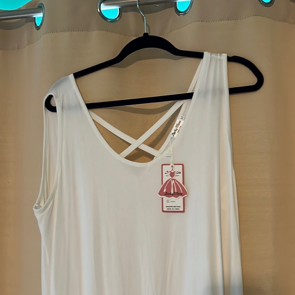 White dress